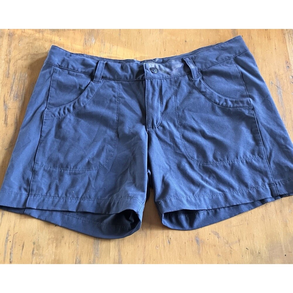 Patagonia Happy Hiking Shorts Women's Size 8 Gray Hiking Outdoors Summer